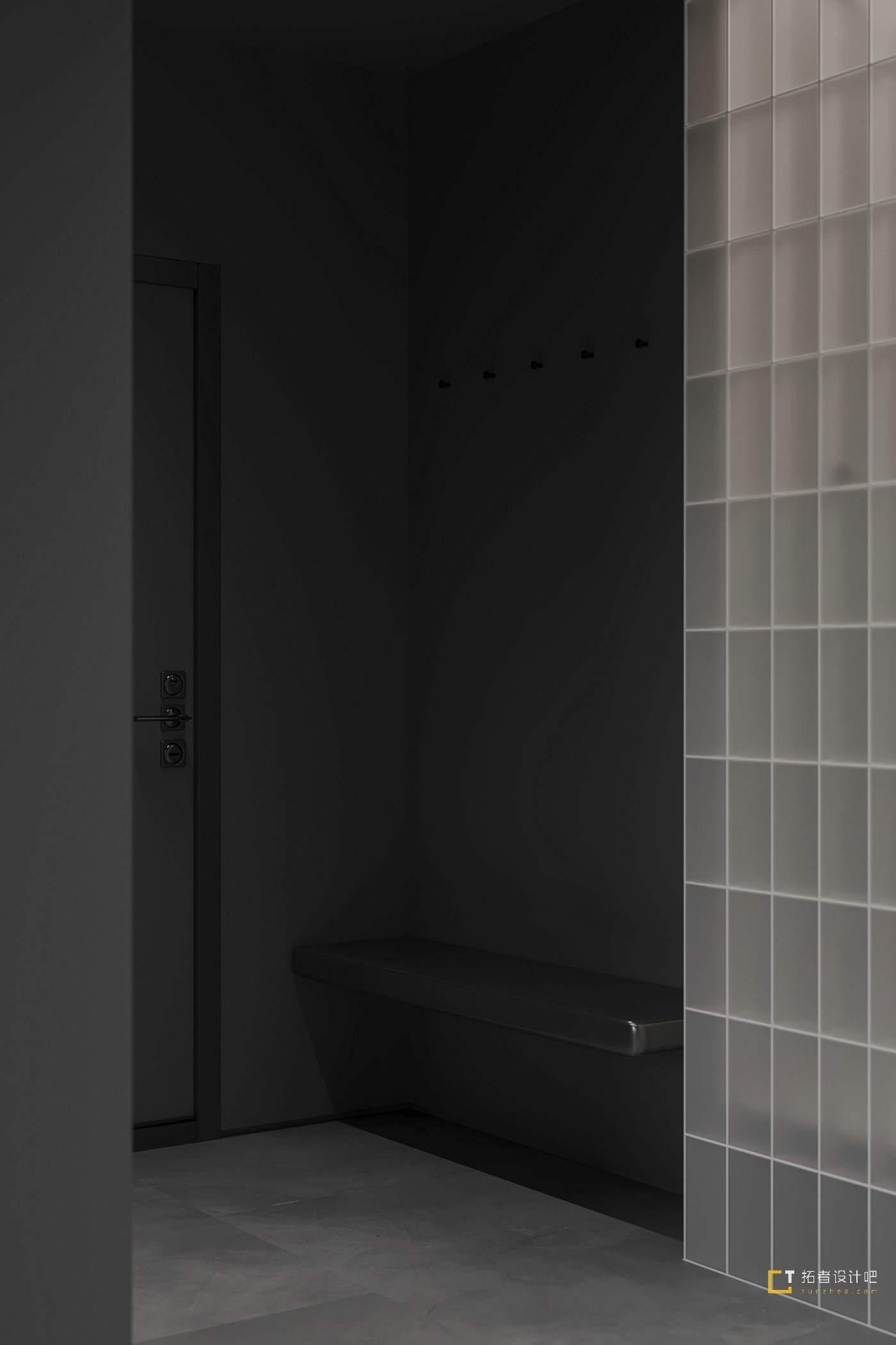 高级感黑灰空间 满满的高级感！-1