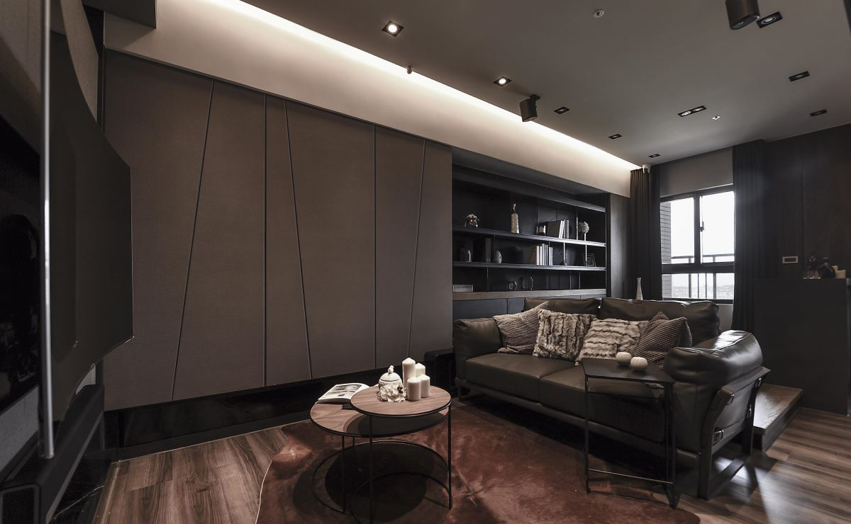 82.5m²品味饭店风住宅  惹雅国际设计-2