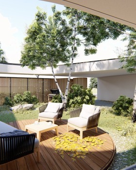 Anastasiya Gushchina丨庭院丨Atrium House