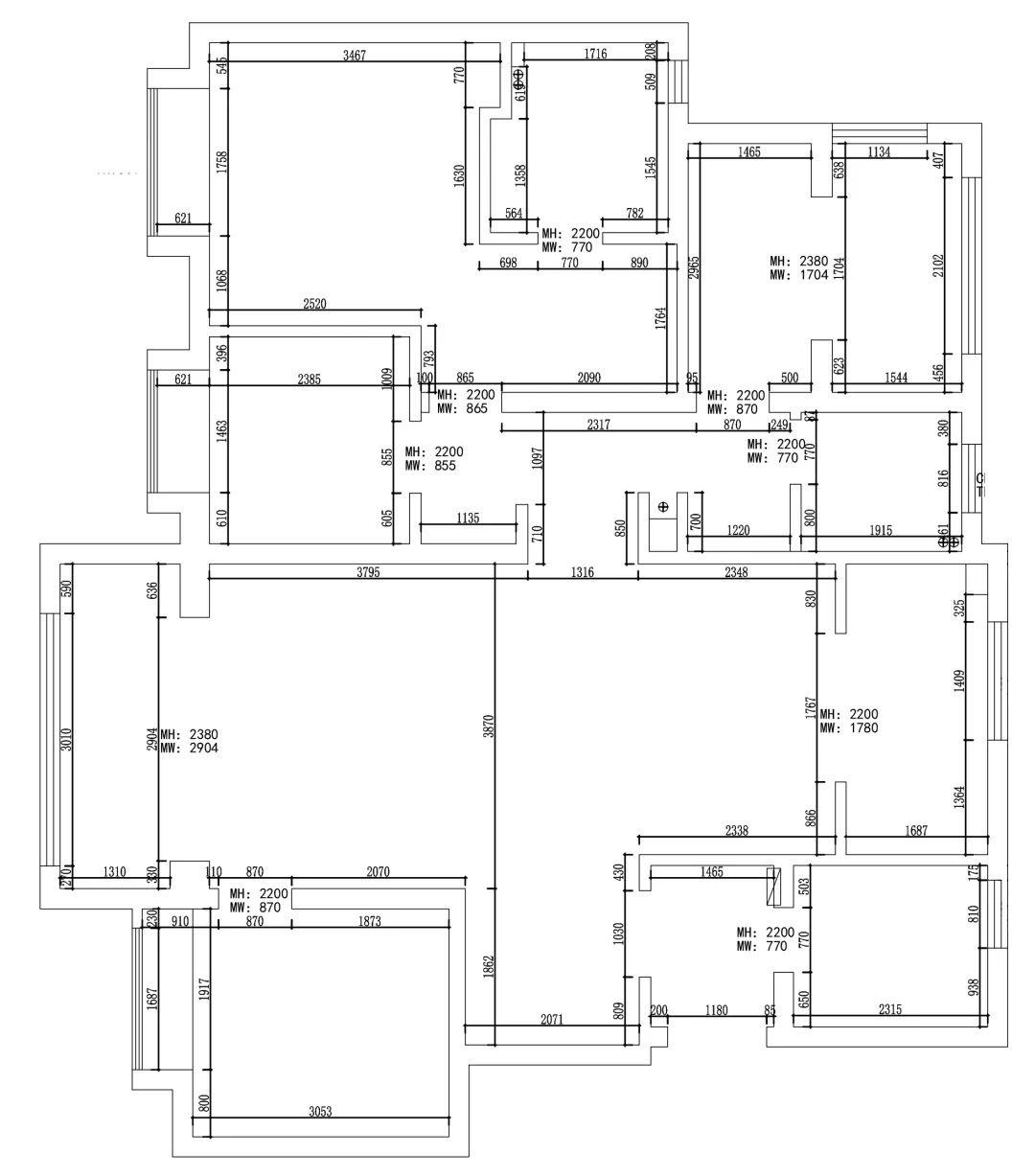南京印悦府轻奢风格装修案例丨中国南京丨铭望装饰-9