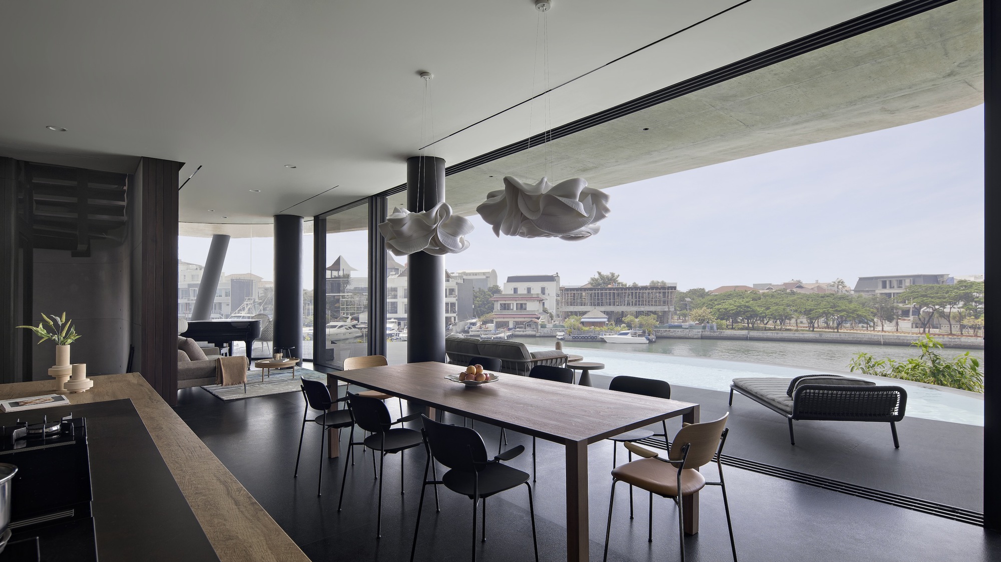 V 形高脚屋丨印度丨KThengono Design Studio-19