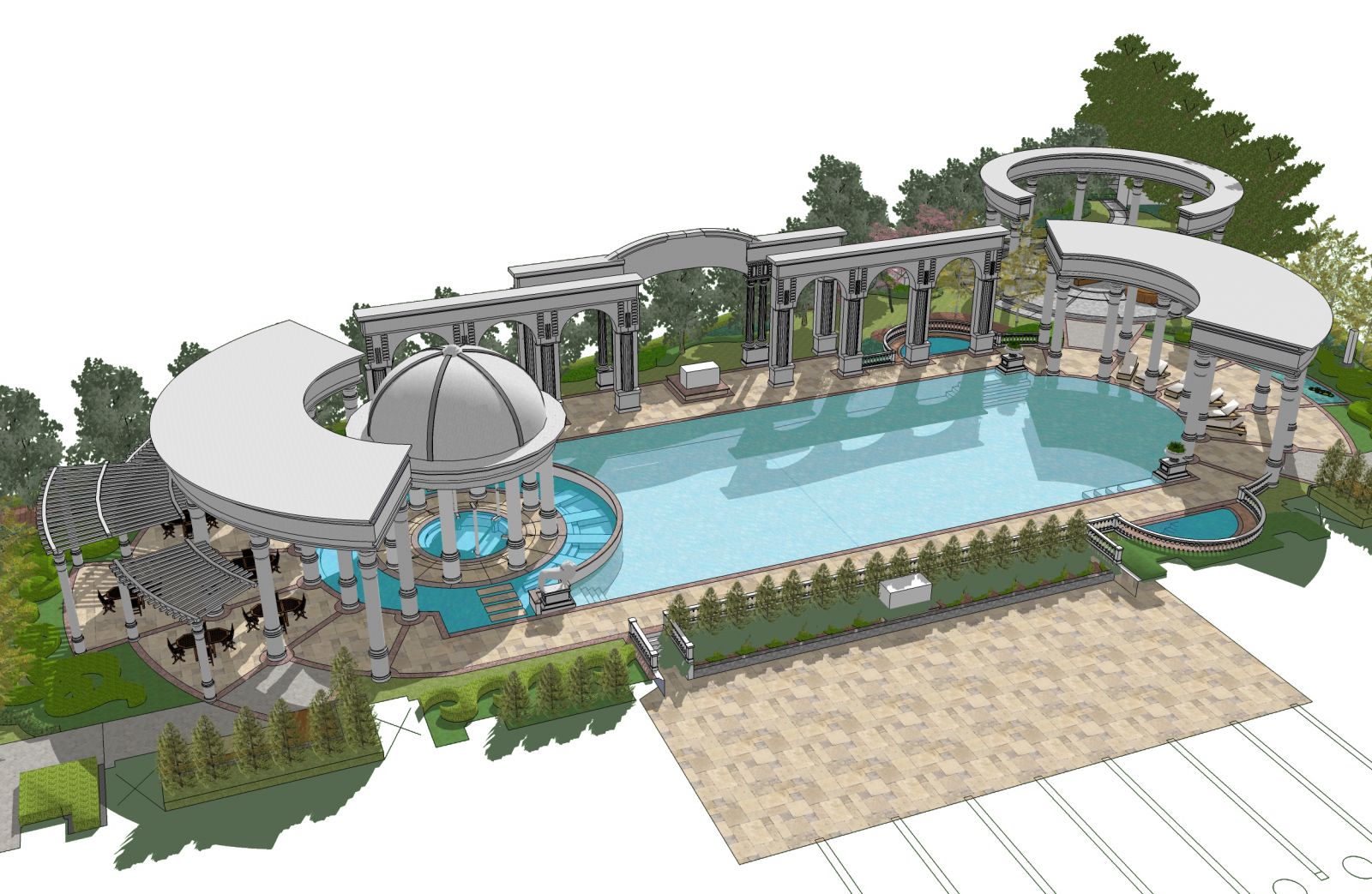 「赫里翁」中庭住宅景观设计丨中国台北丨陈廷杰建筑师事务所-9