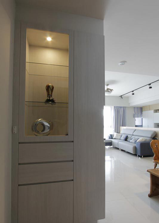 99㎡北欧风住宅  东风室内设计-6