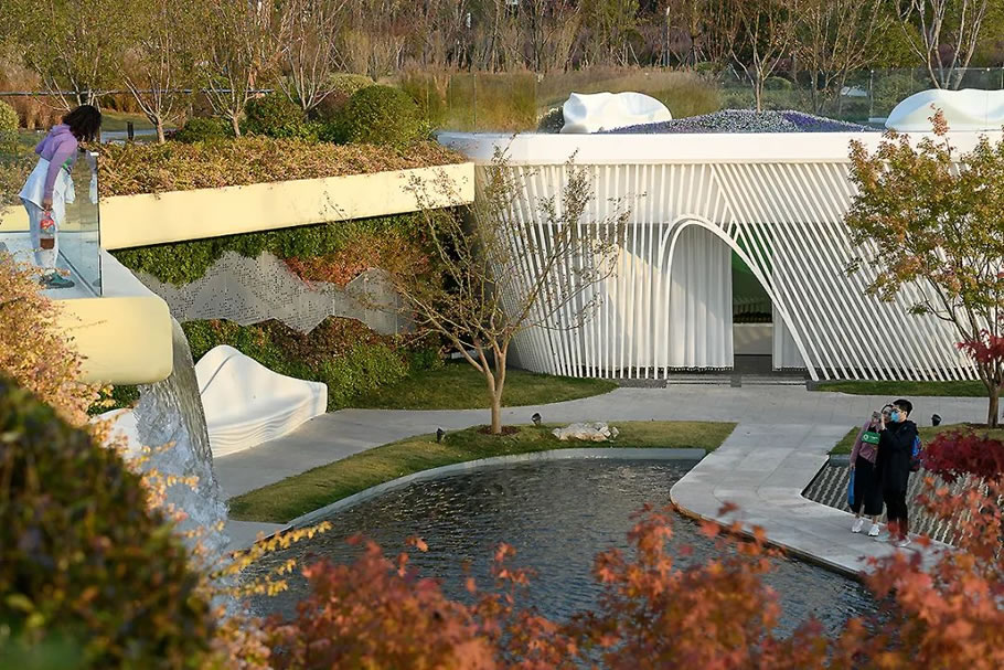 第十三届中国（徐州）国际园林博览会上海展园丨中国徐州丨上海市园林设计研究总院有限公司-78