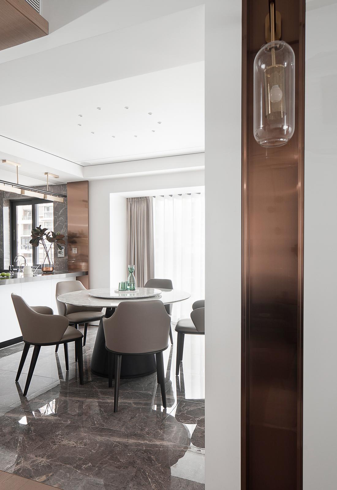 
原木与留白--现代轻奢舒适雅居 -12