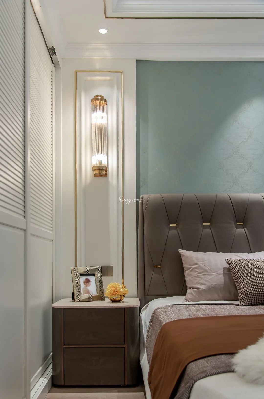 远洋青云府欧式轻奢风格设计丨紫苹果装饰集团-45