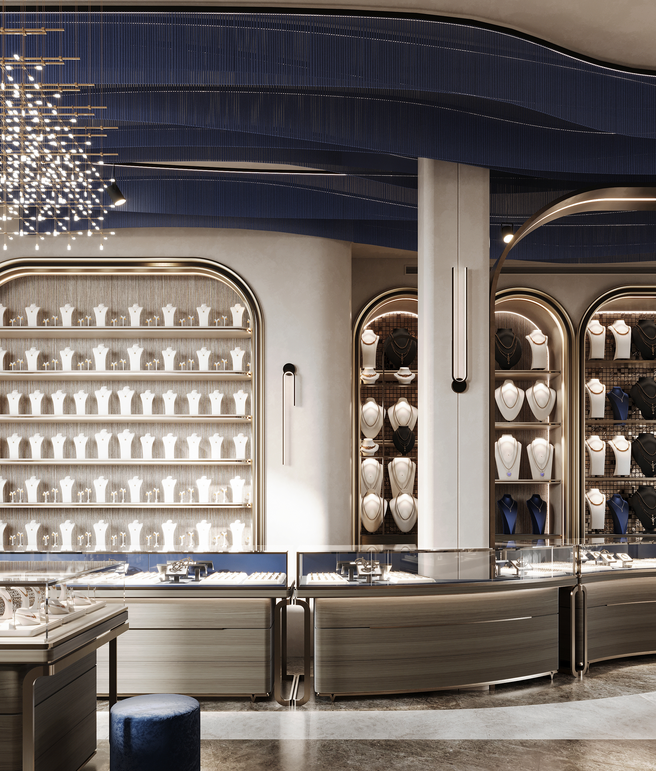 Jewellery Shop 设计丨Tarek Ashraf-14