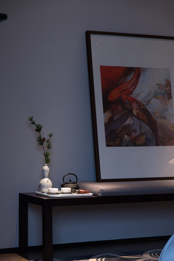 融创博鳌金湾三期C2别墅样板间  胡中维室内建筑设计-42