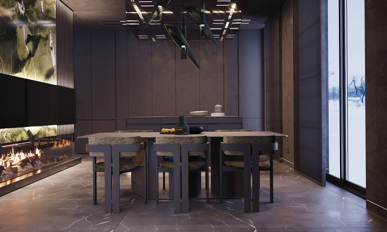 氛围感爆棚的居住空间设计-19