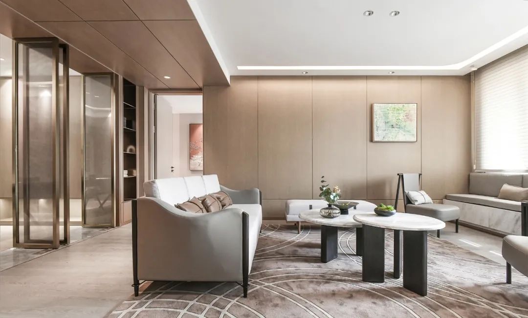 繁世中的宁静归所 | 北京亿城燕西华府 650㎡自然隐奢别墅设计-37