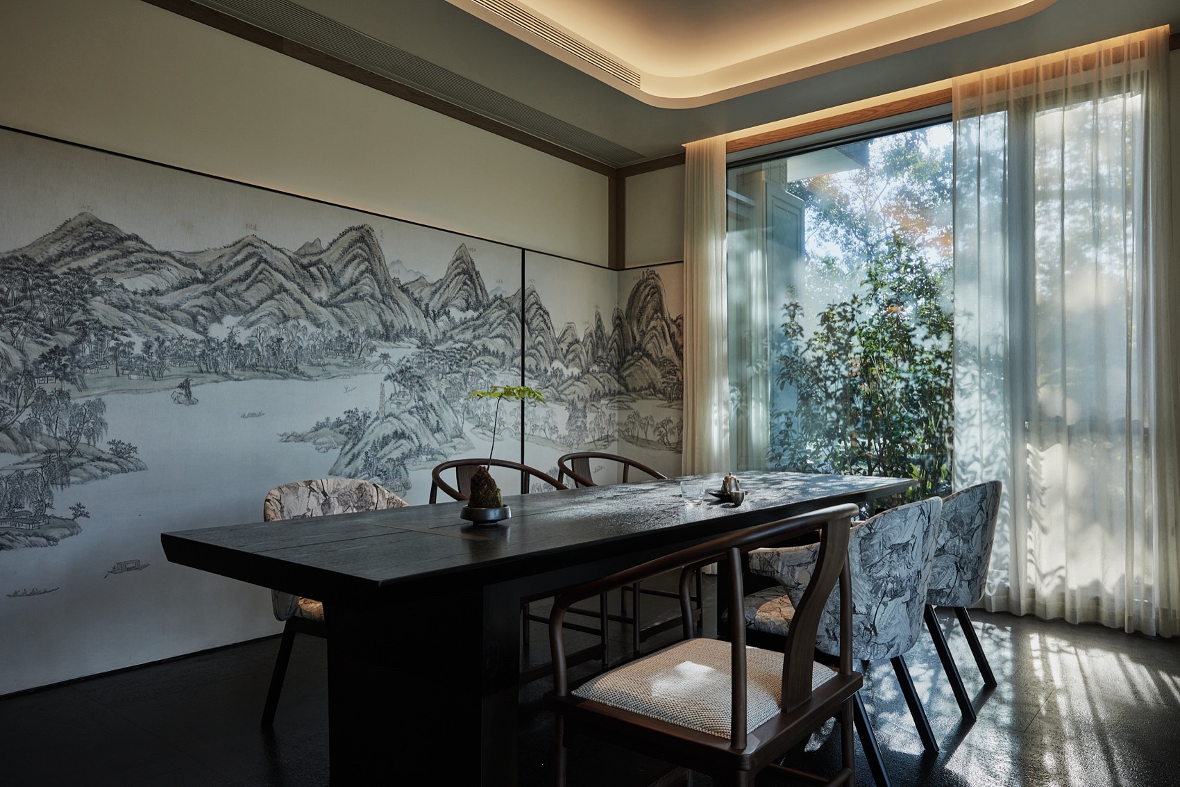 浙江西子宾馆·西园茶馆丨中国杭州丨杭州诺瓦空间设计-52