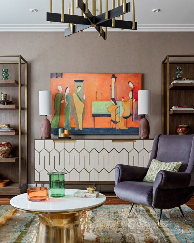 Современная квартира с элементами ар-деко 120 м² от Варвары Шабельниковой || 01 - Архитектурный журнал ADCity-1