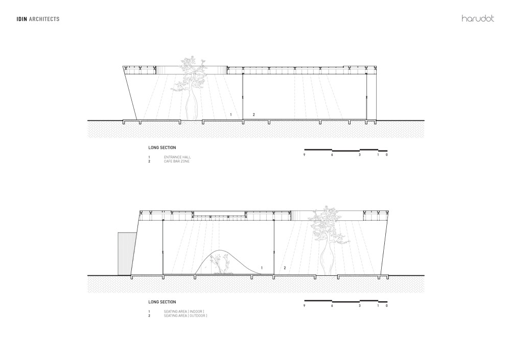 在建筑中生长的树汲取日式文化启发的独栋咖啡厅设计（Harudot）丨泰国春武里丨戈者设计-24