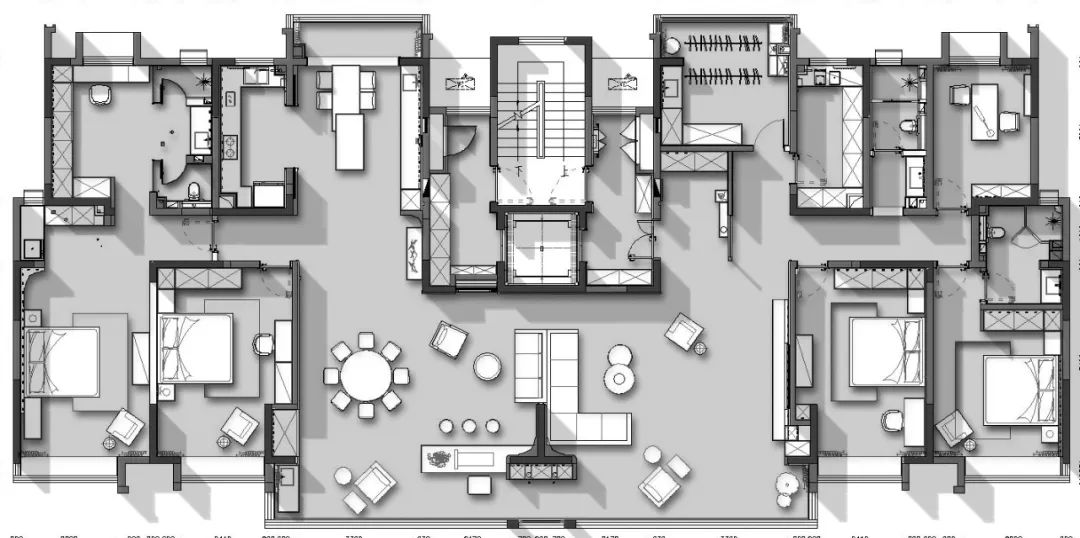 现代极简主义 · 陕西安康 400 平米住宅设计丨中国西安丨张磊设计师团队-13