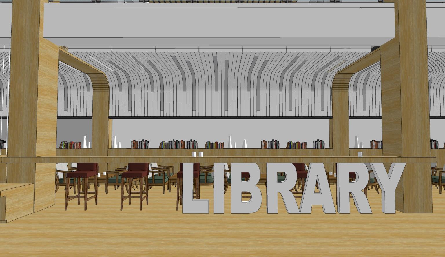 西安思源学院图书馆开放空间概念设计丨中国西安丨Giacomo Liviabella-19