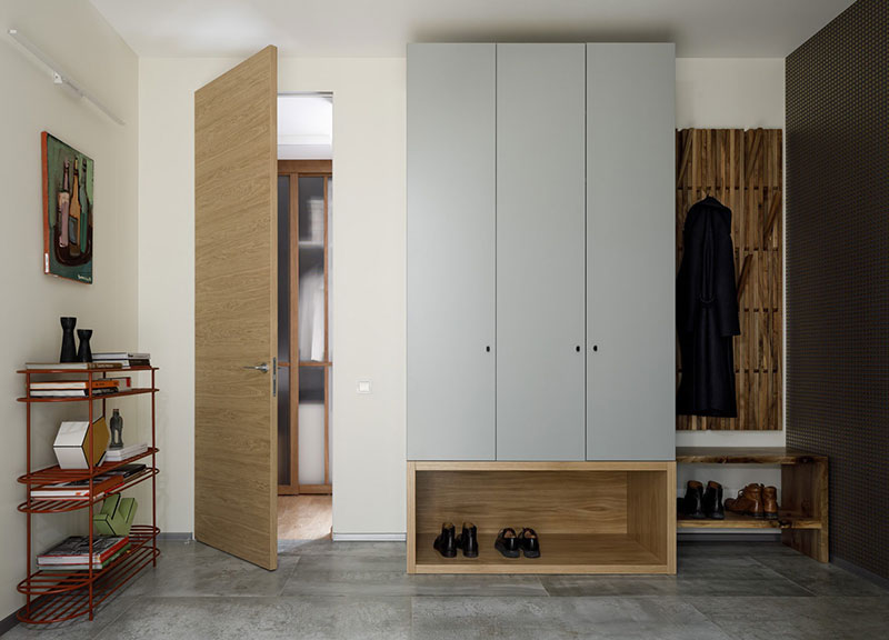 圣彼得堡独特格局现代公寓设计-13