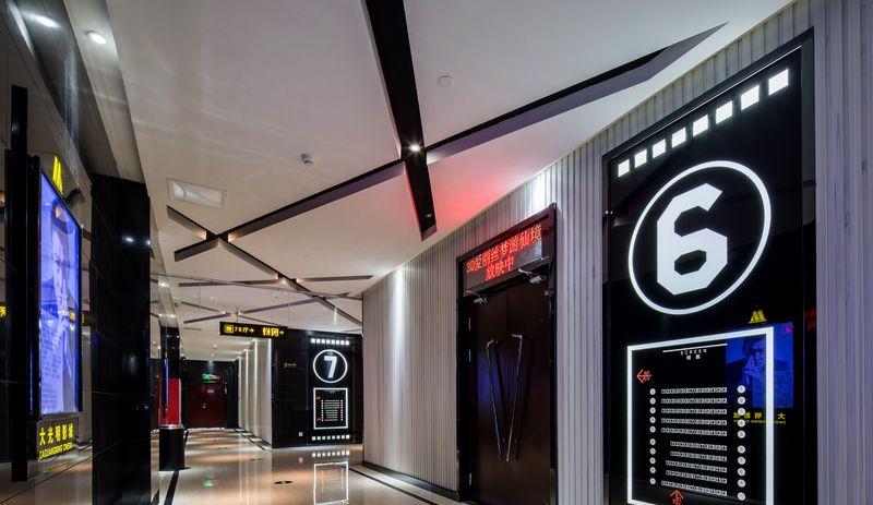 台州杜桥新时光中影影城,现代简约的观影空间-16