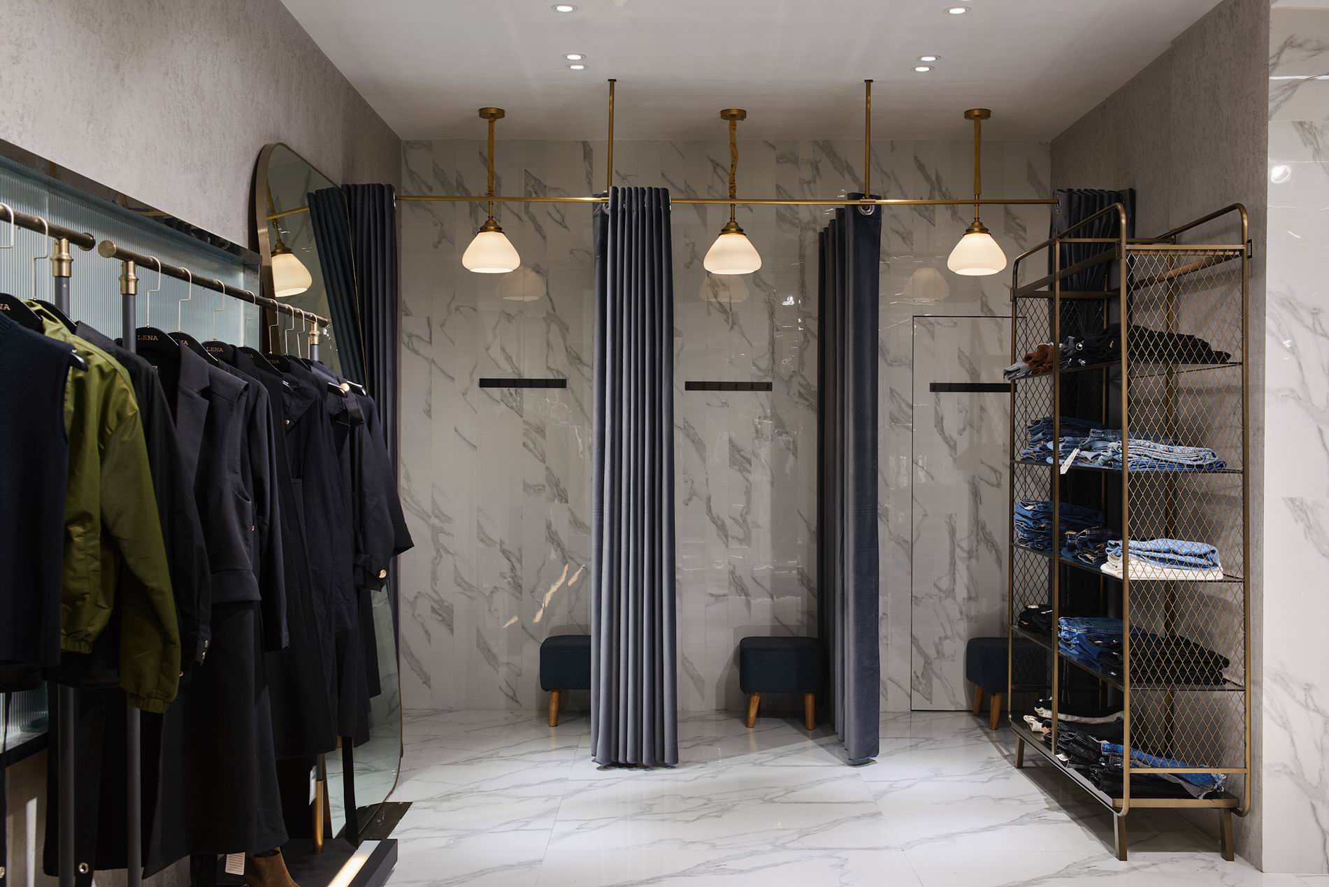 【观觉设计】龙田LENA小布点女装-23