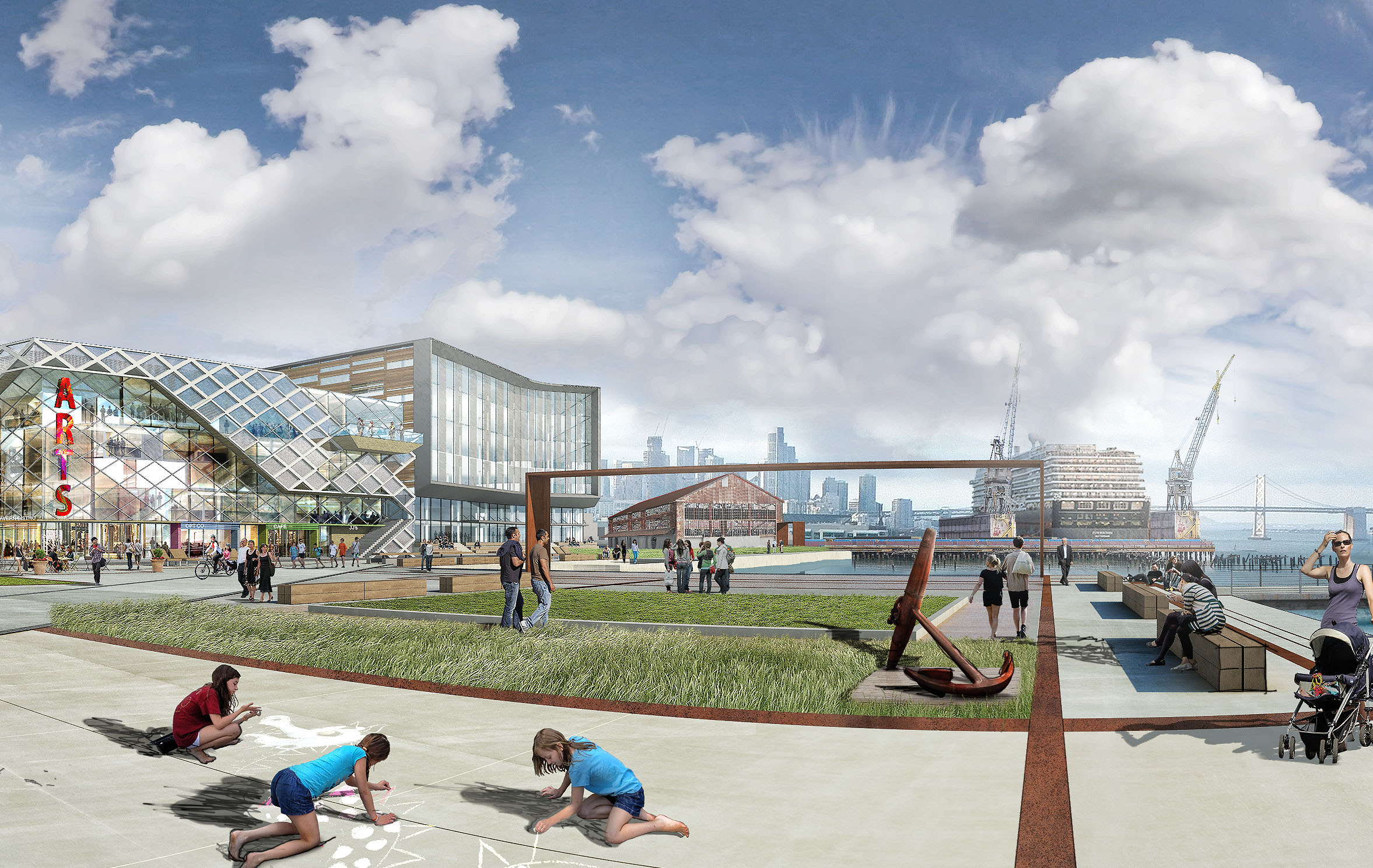 旧金山 Pier 70 滨水区规划 | 历史与创新的融合-19