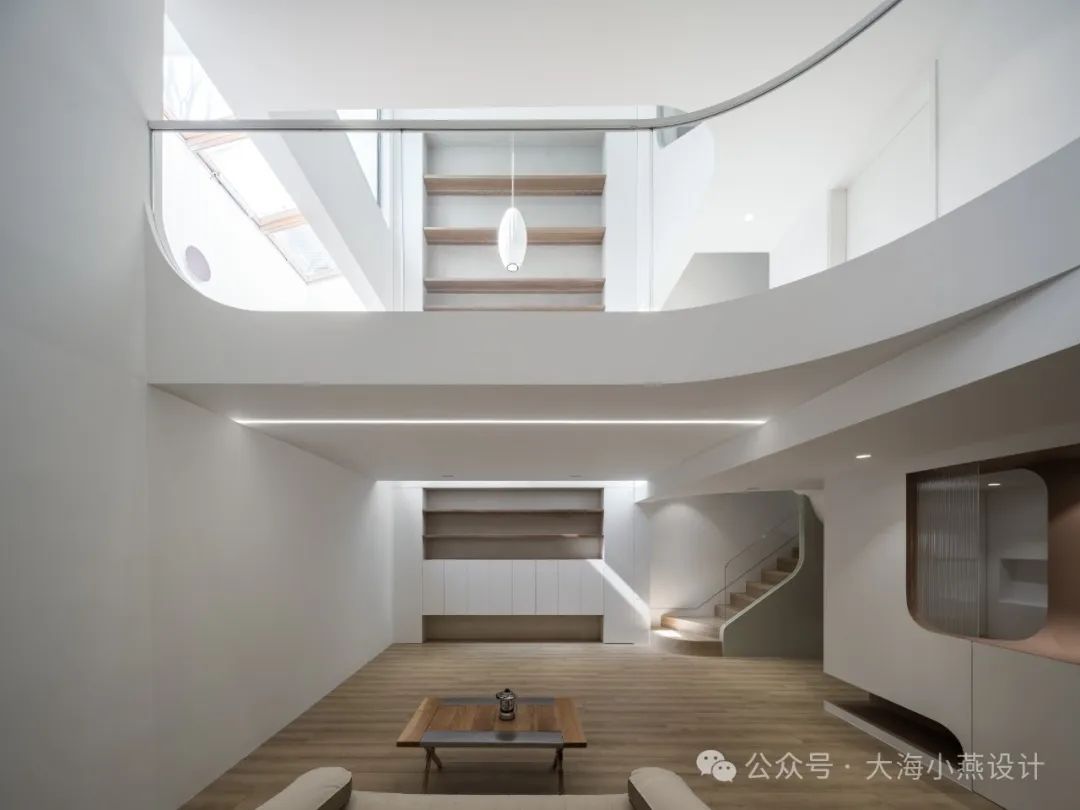 蓄光的地下厅·让地下两层空间重沐阳光的别墅设计丨中国上海丨大海小燕设计工作室-53