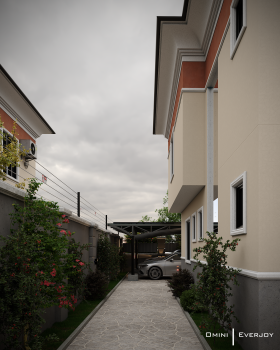 Modern Duplex Landscape | Abuja, Nigeria