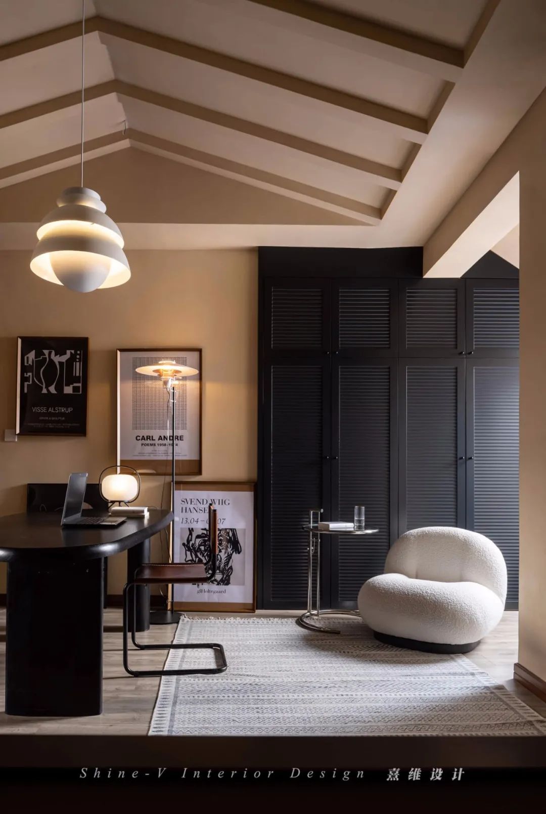 《未央》160㎡复式老房优雅蜕变丨中国南京丨熹维设计-110