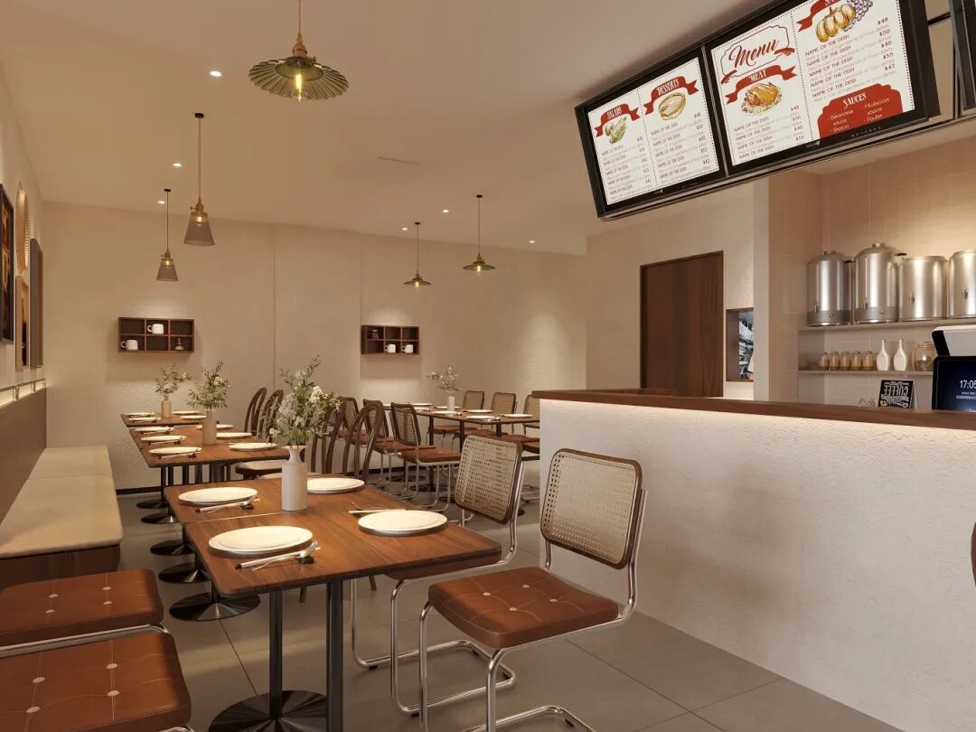 椿兰意茶餐厅丨中国广州丨广州格梵装饰-13