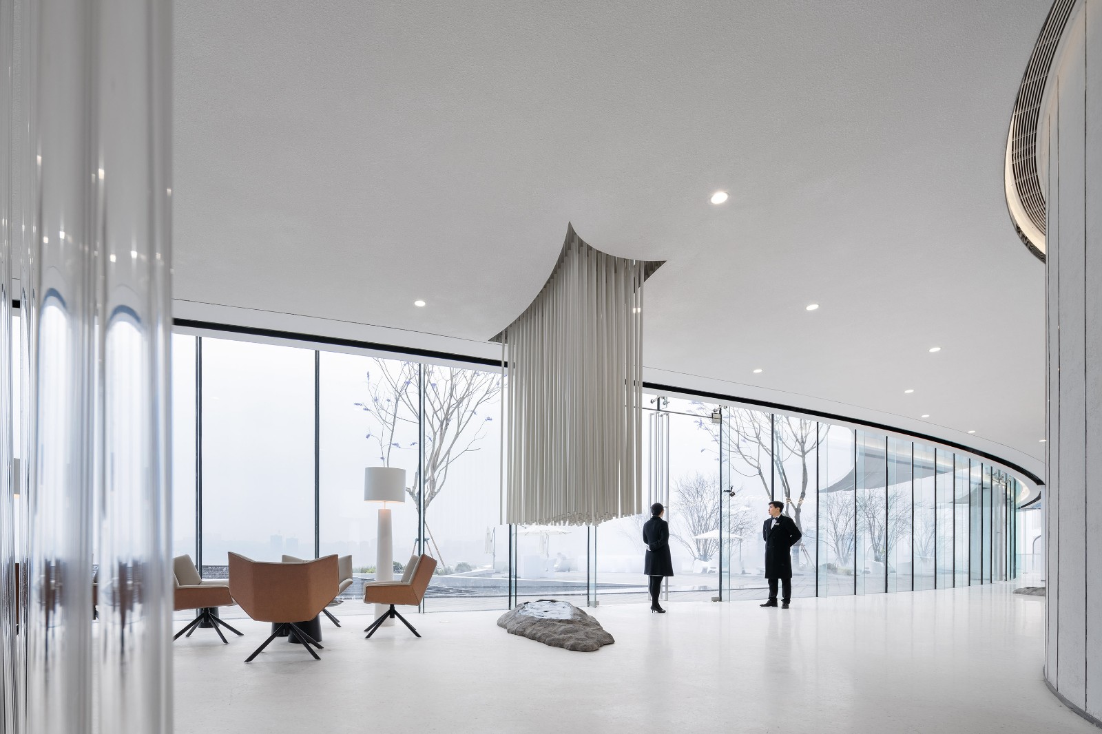 重庆旭辉∙江山雲出售楼中心 | 融入自然的艺术画廊-2