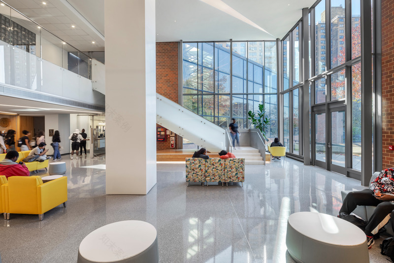 Medgar Evers College新学生公共空间改造丨美国纽约丨ikon.5 architects-17