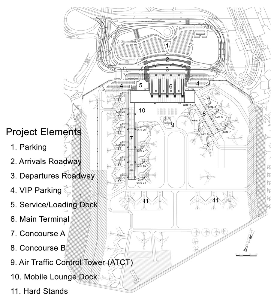 纽约肯尼迪机场 4 号航站楼——现代航空枢纽的典范-34