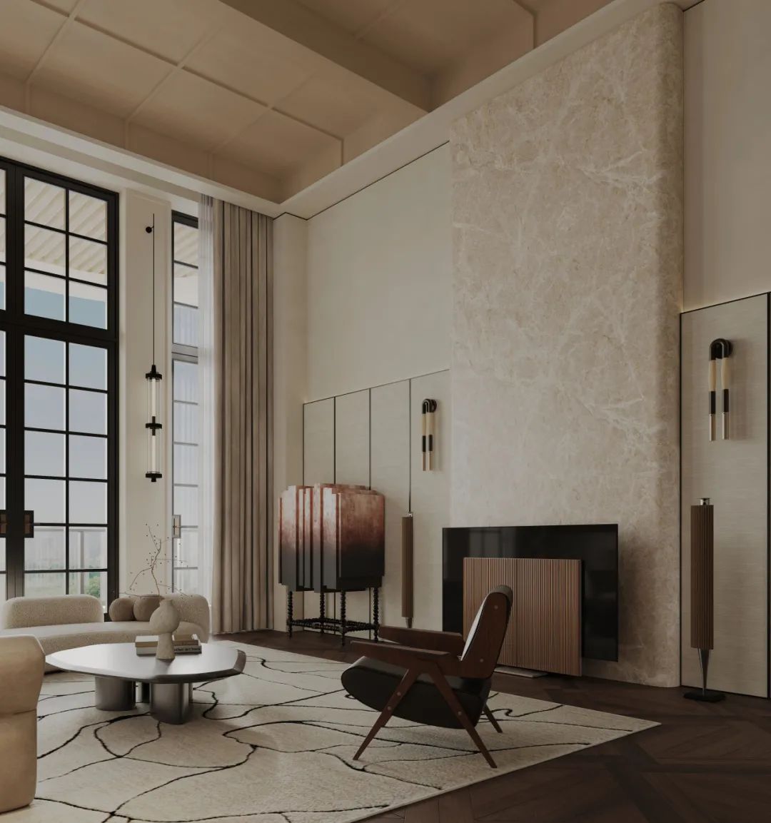 金迪世纪 500㎡复式设计丨HOMBLE 红柏设计-14