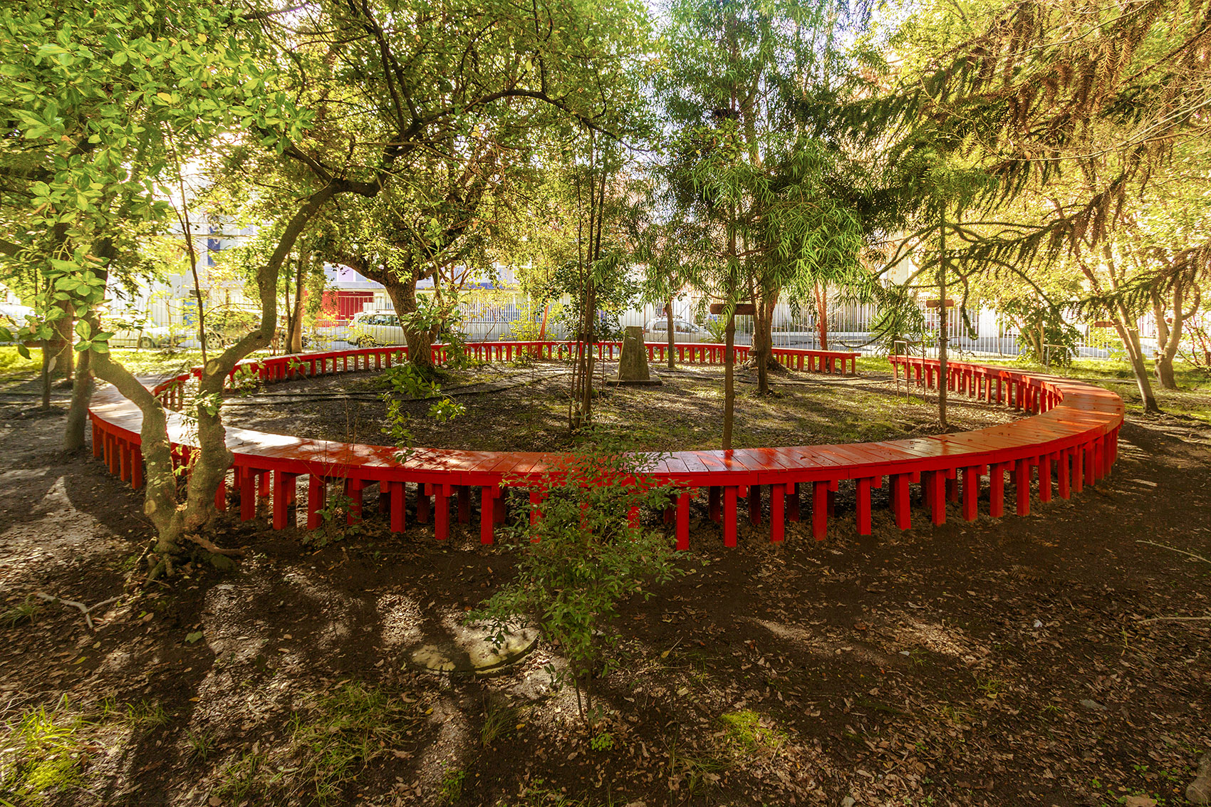 无限长凳，智利 / Azócar Catrón-3