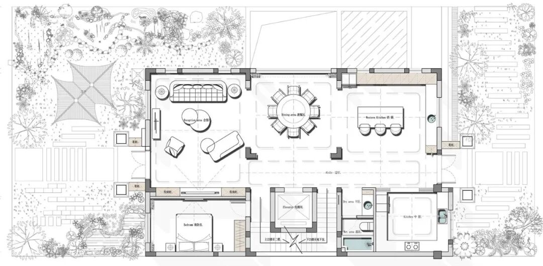450㎡别墅空间|叙事美学与人性化设计。-8
