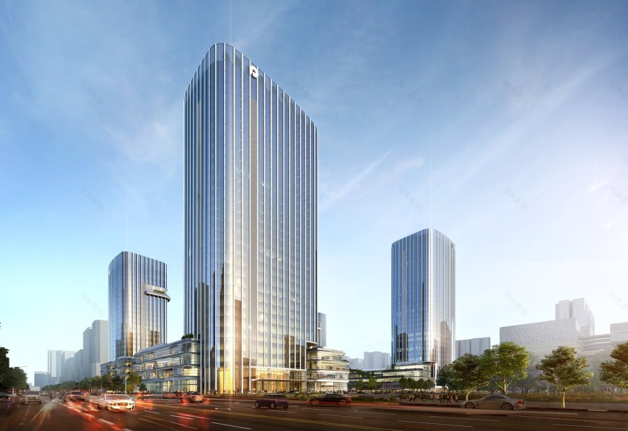 In Guangzhou, Construction Begins on Innovative Office Development Designed by Goettsch Partners-1