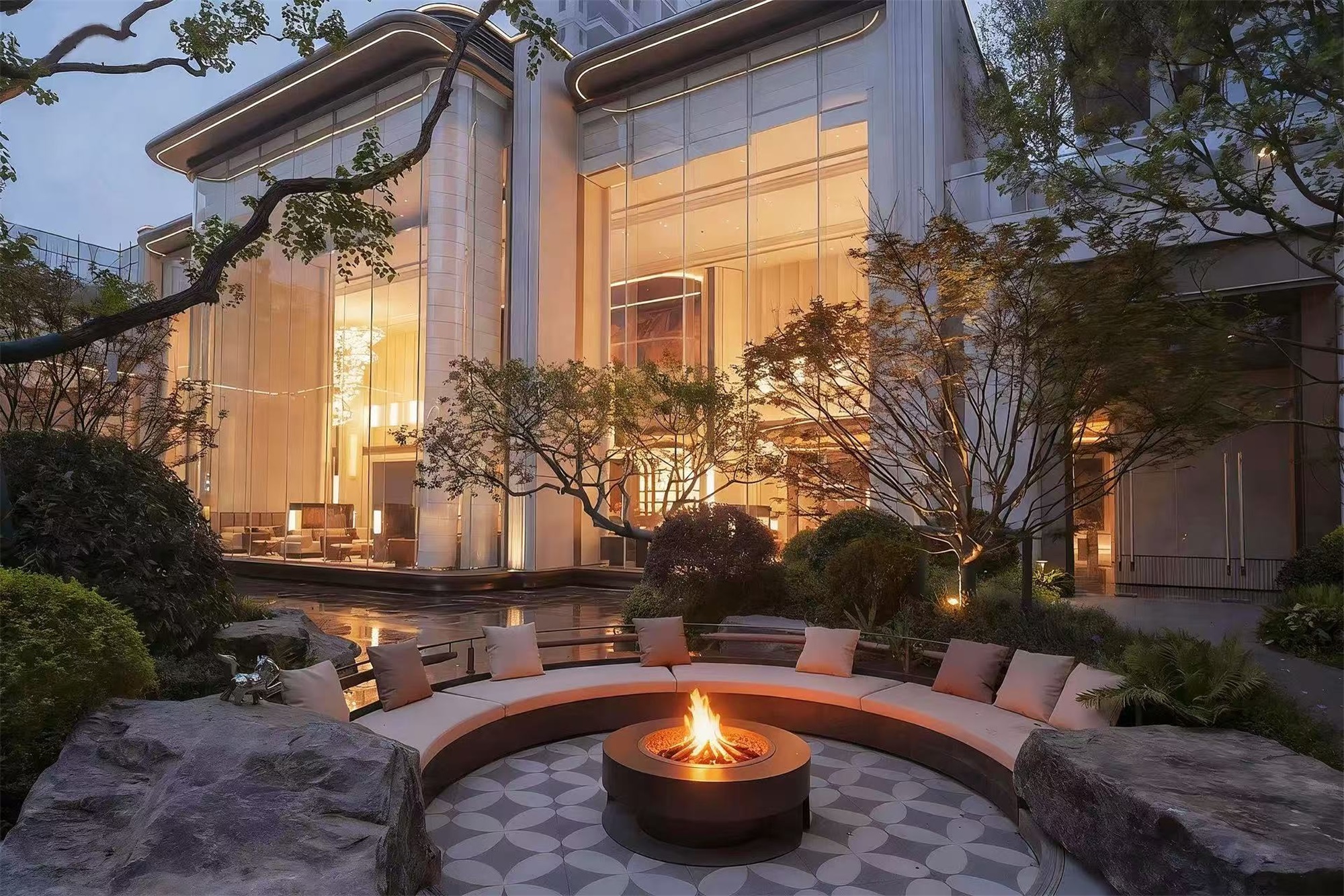 长沙嘉宇·璟琇大泽湖丨中国长沙丨蓝调国际,上海天华建筑设计,北京纳沃悦创等-68