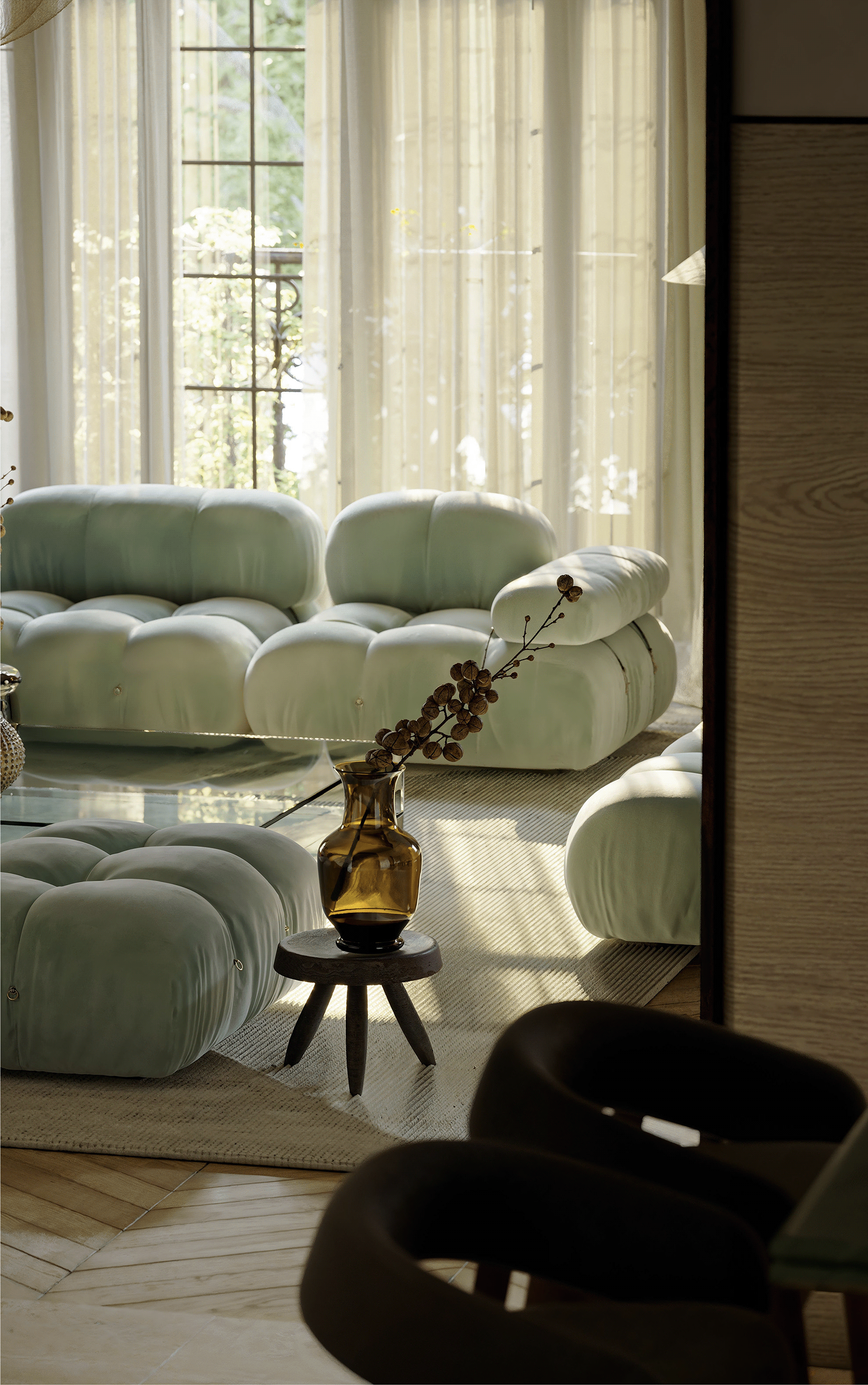 巴黎十六区拉米埃特公寓丨法国巴黎-9