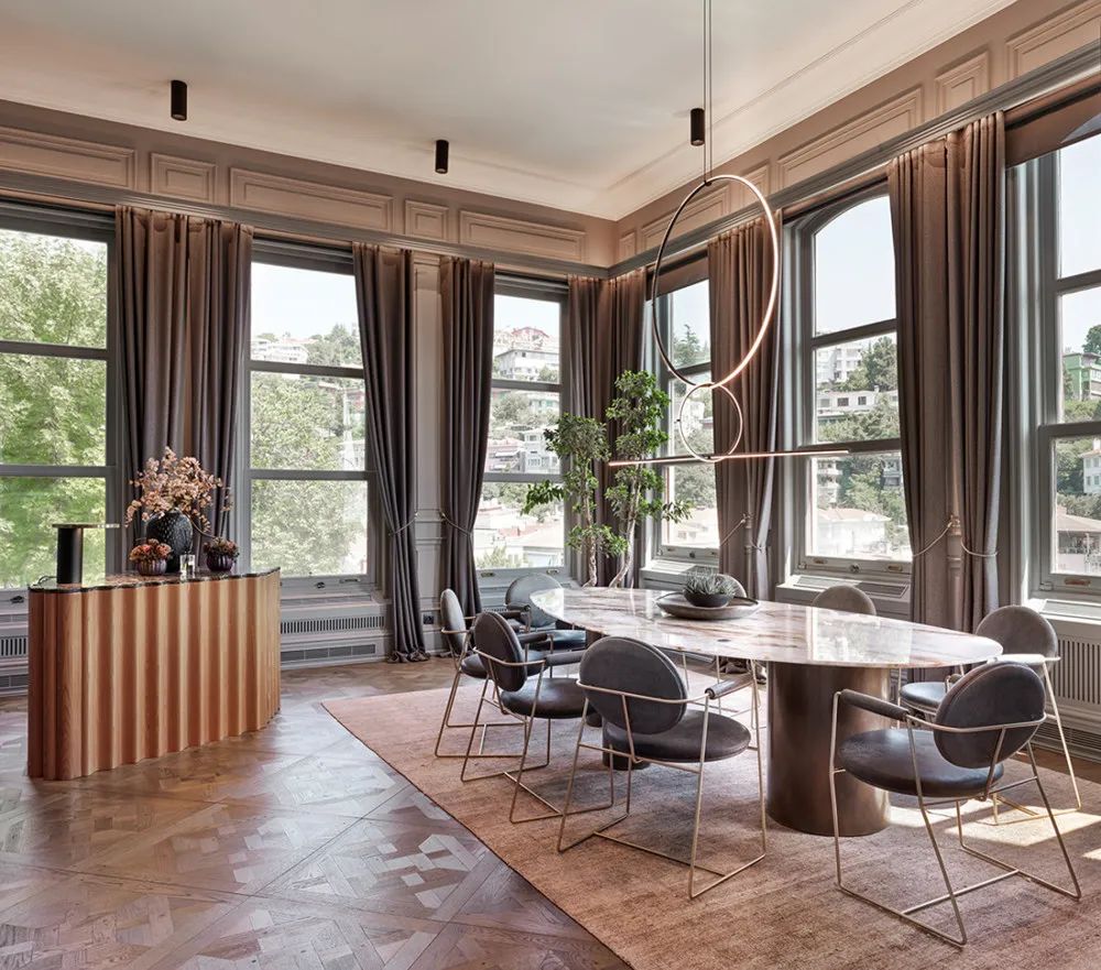 博斯普鲁斯海峡别墅丨土耳其伊斯坦布尔丨Habif Architects-17