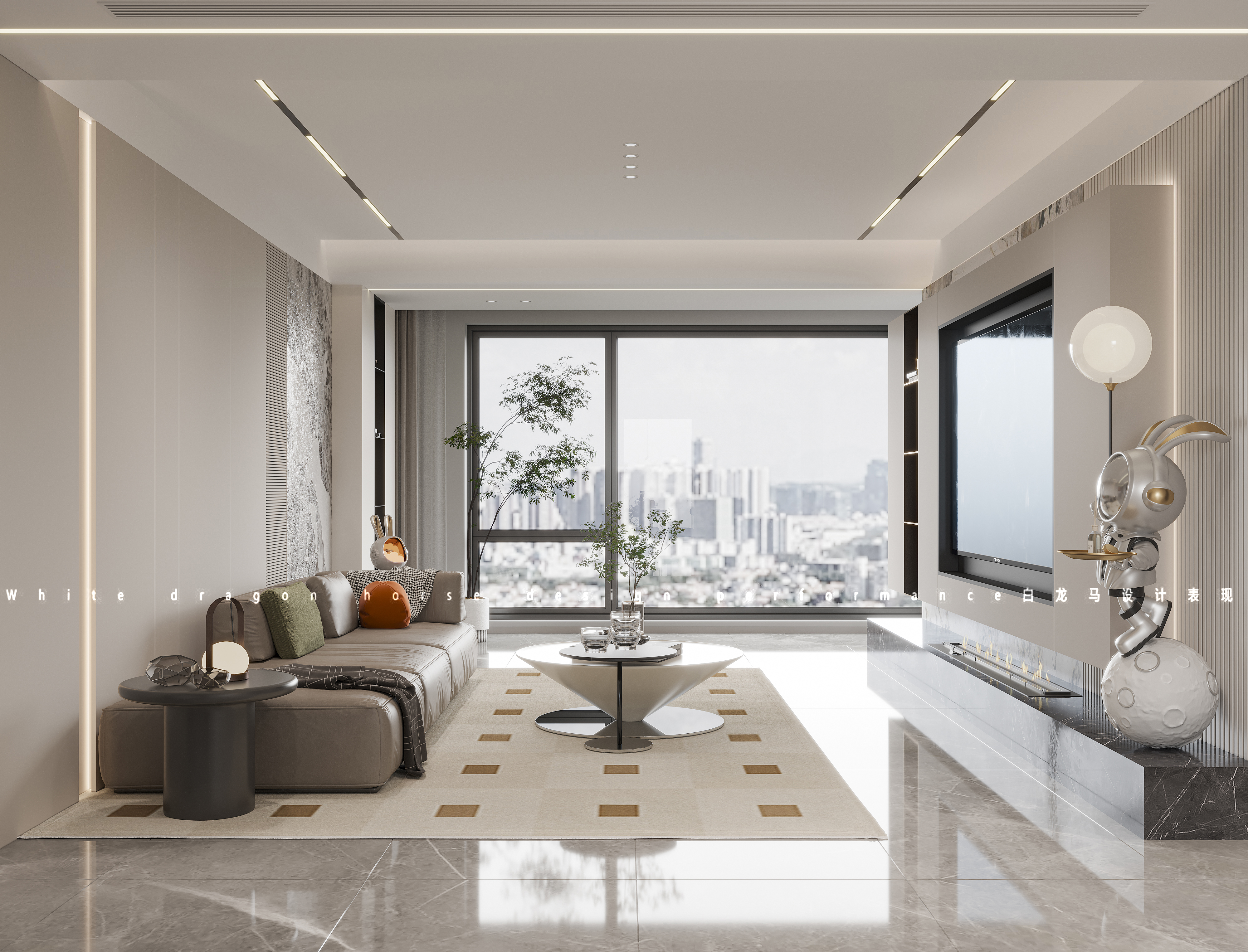 现代风格-白龙马效果图-8