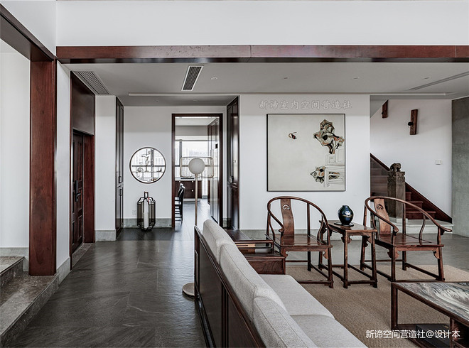 复式268平米装修案例·效果图  隐于市丨新谛室内空间营造社-19