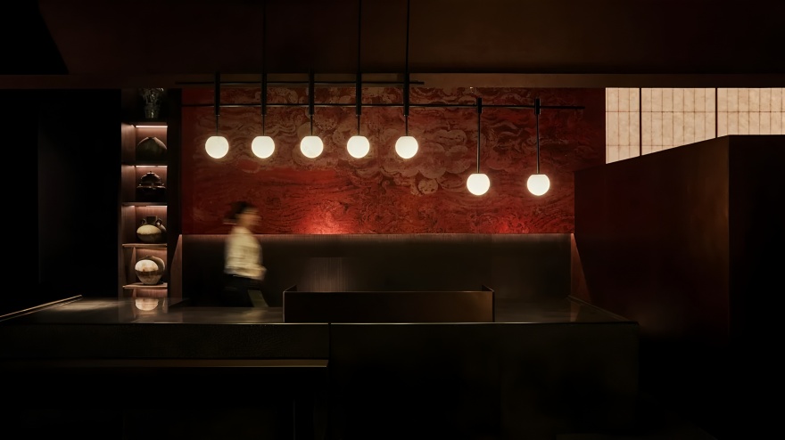 浙江义乌铂金港澳门海鲜姿造餐饮丨中国金华丨构造空间设计,森川设计,春晓软装设计-18