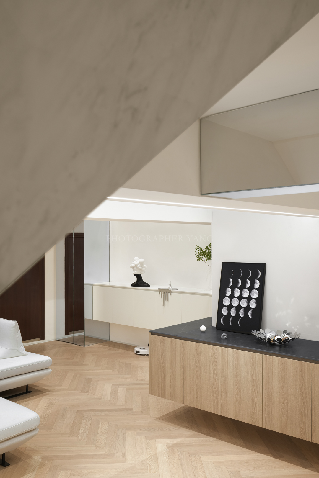 白色和木色的碰撞丨Studio X-14
