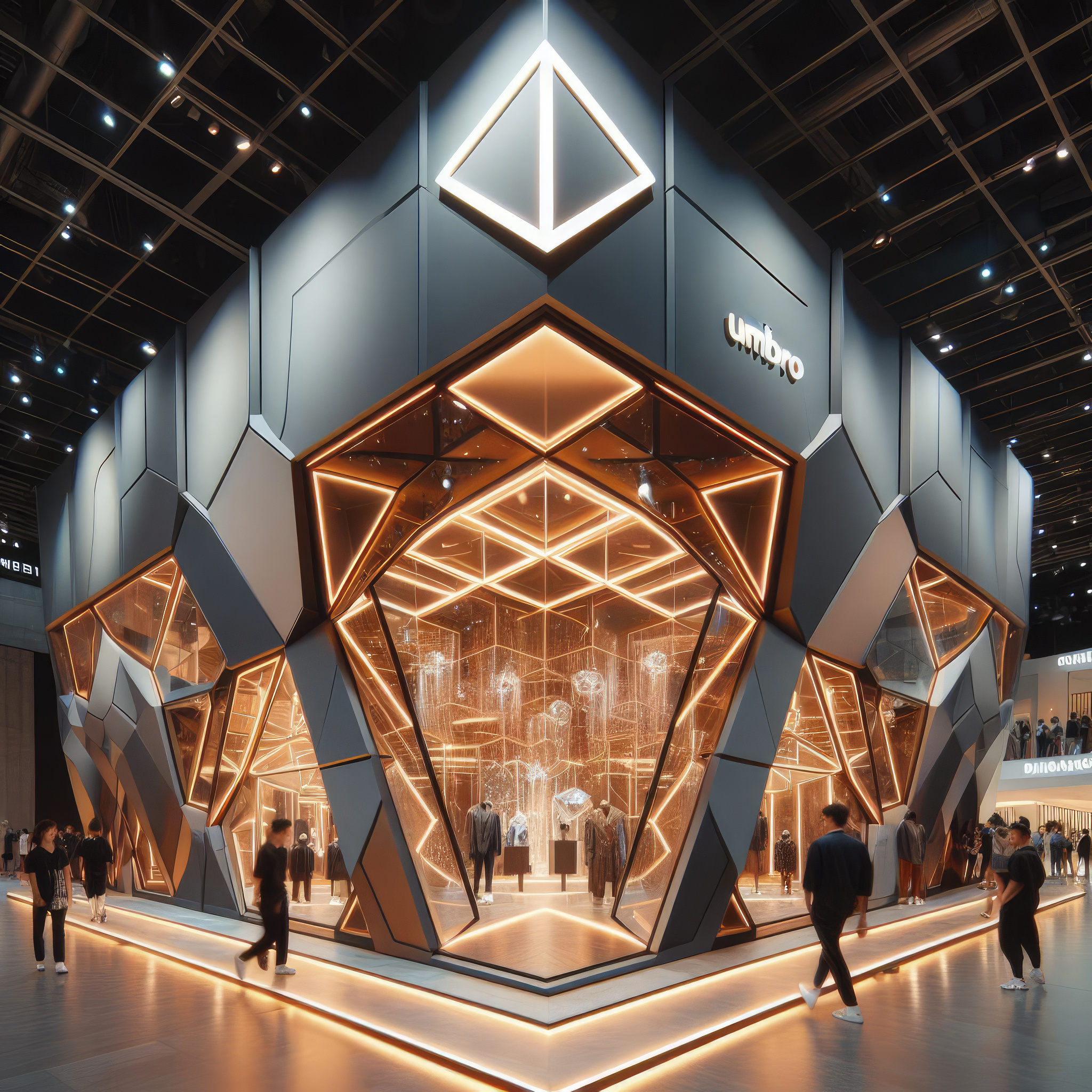 Umbro Outdoor/Indoor Store Architecture generated by Ai-4