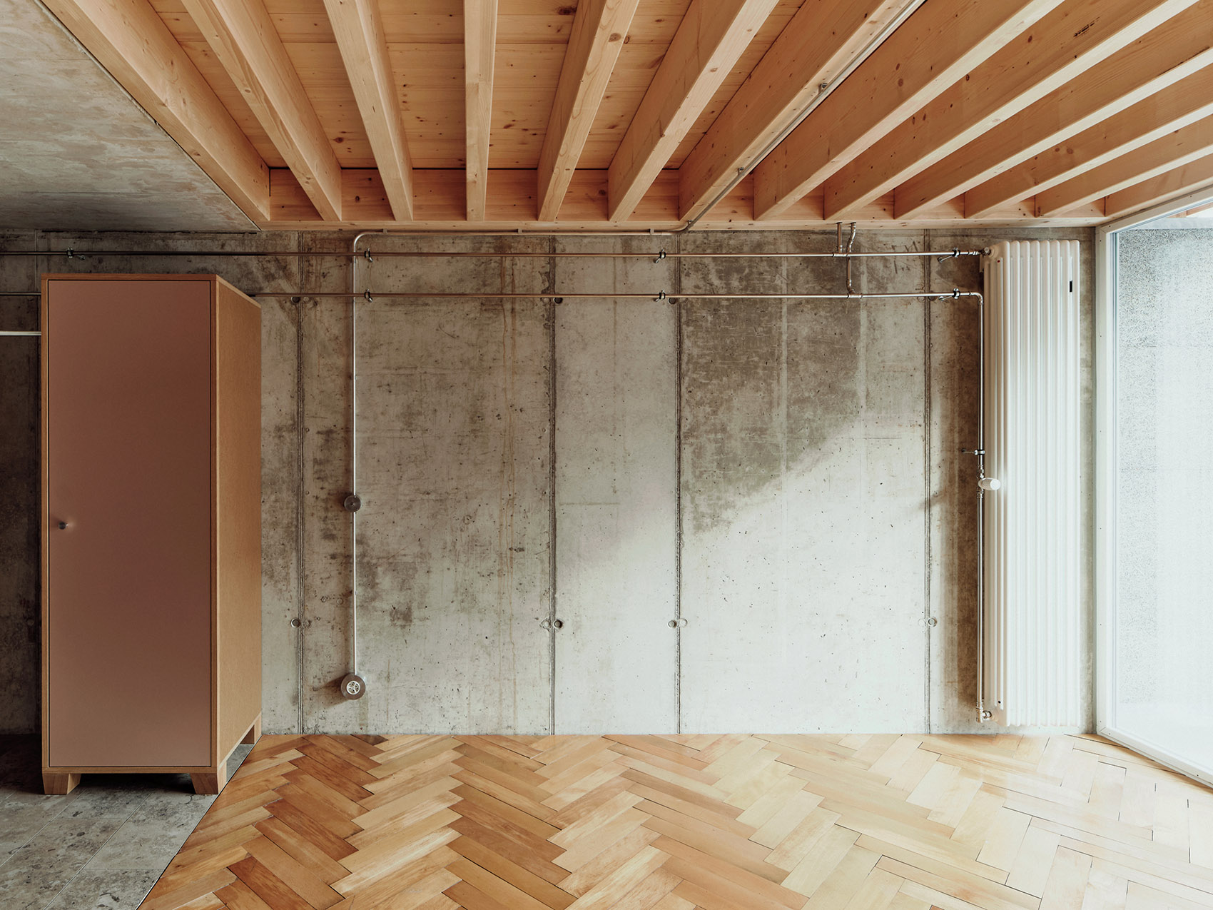 Haus zum Pudel 车站和工作室住宅丨瑞士丨Marazzi Reinhardt-31