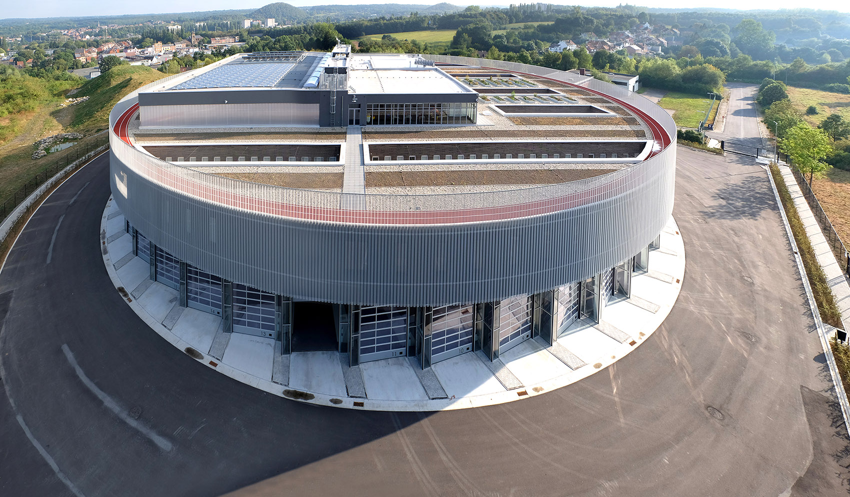 比利时圆形消防站 / Philippe SAMYN and PARTNERS-52