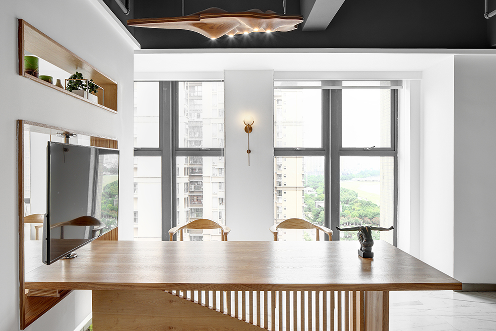 素雅写意，80 平米全开放式写字楼办公空间设计-16