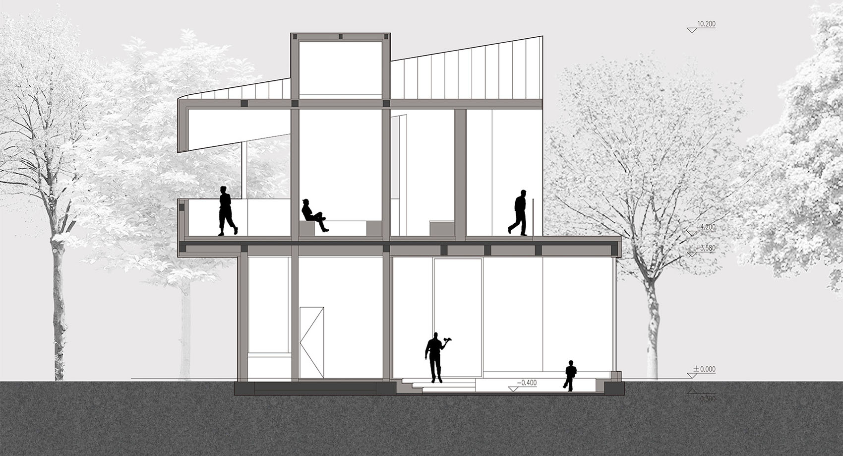 驻龙山风景区BMX小轮车比赛看台丨中国日照丨hyperSity建筑事务所-114