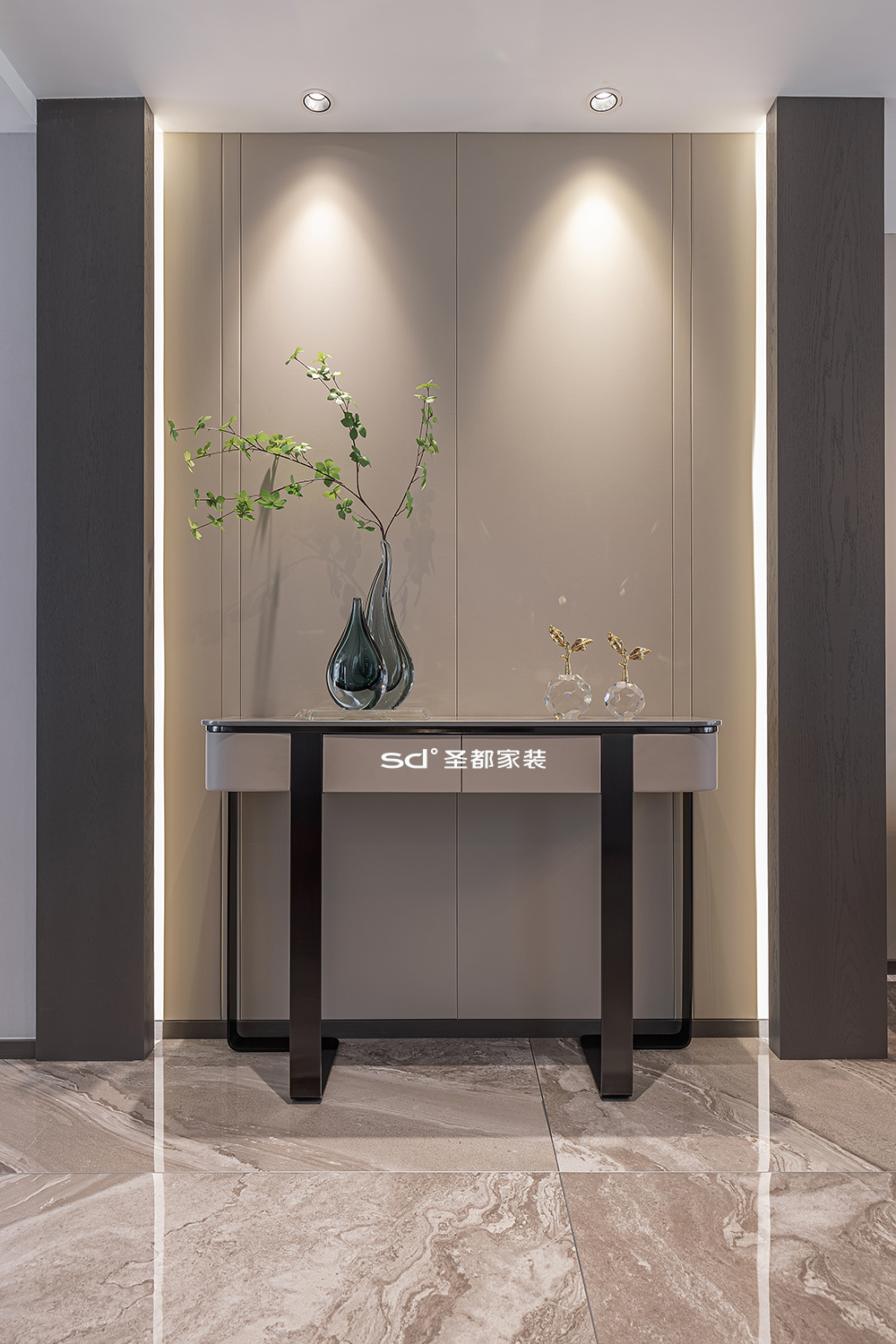 府上有景 夜雨观棠丨中国衢州丨圣都家居装饰有限公司-9