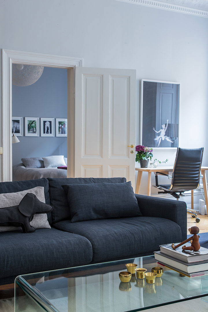 斯德哥尔摩 95 平米书香公寓-7