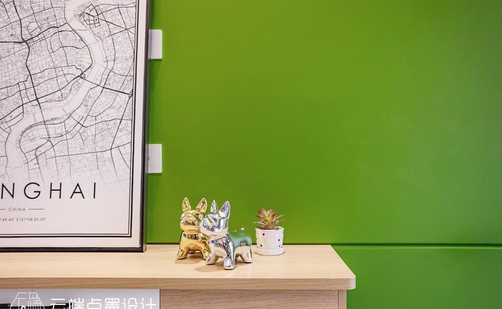 平层丨云端点墨设计丨 - 悦然奇城（实景）-7