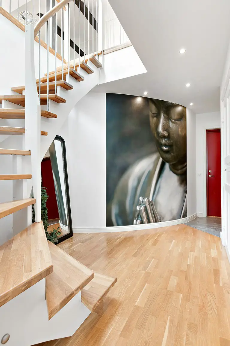 家庭生活二层楼设计 | 私密空间与互动的完美结合-9